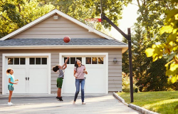 Can I customize the design of my garage door during installation?